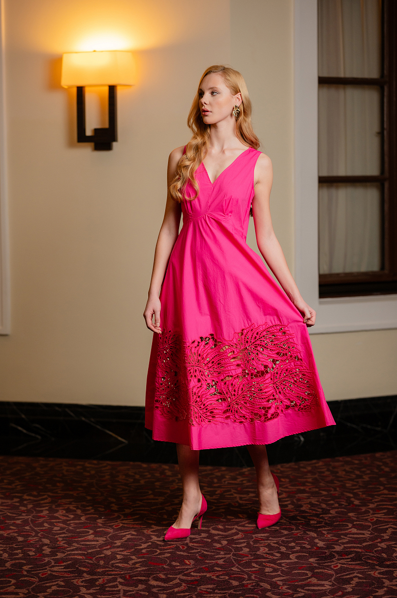 Платье L21405 Розовый