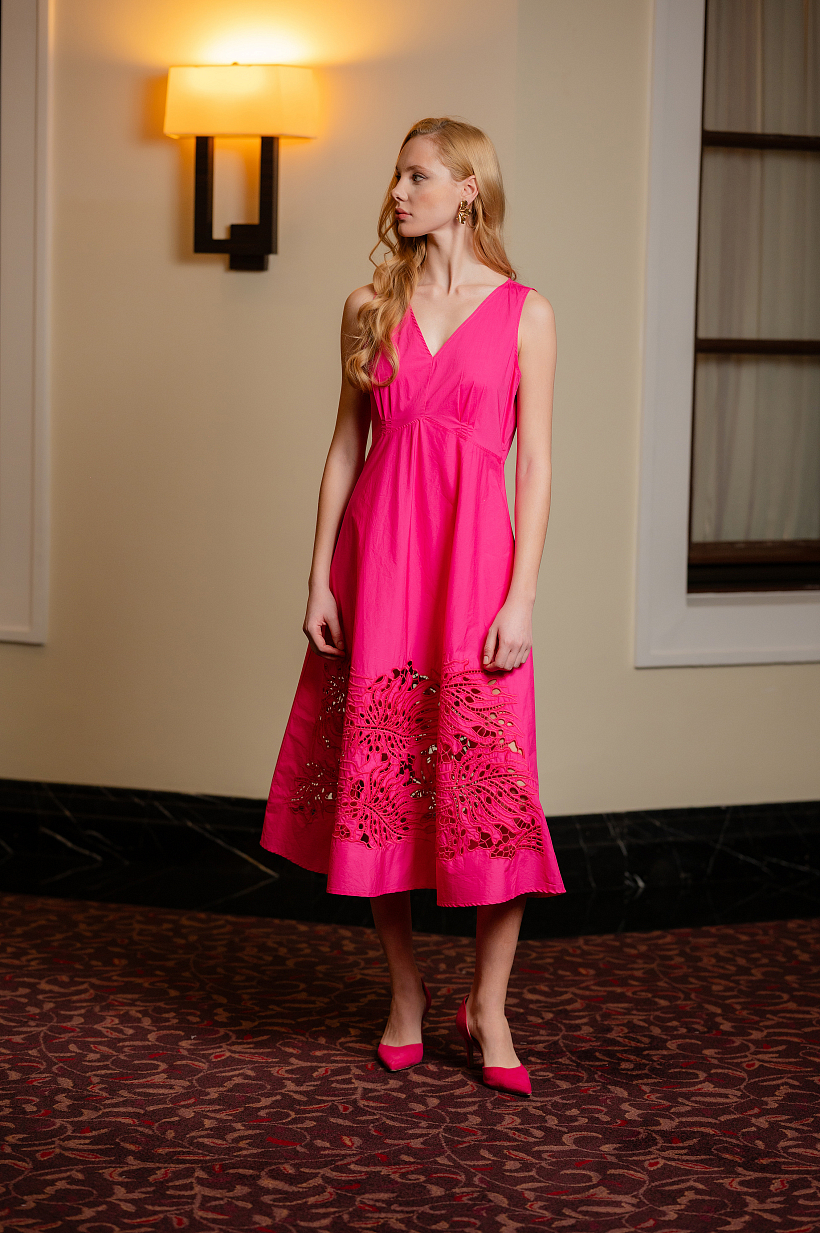 Платье L21405 Розовый