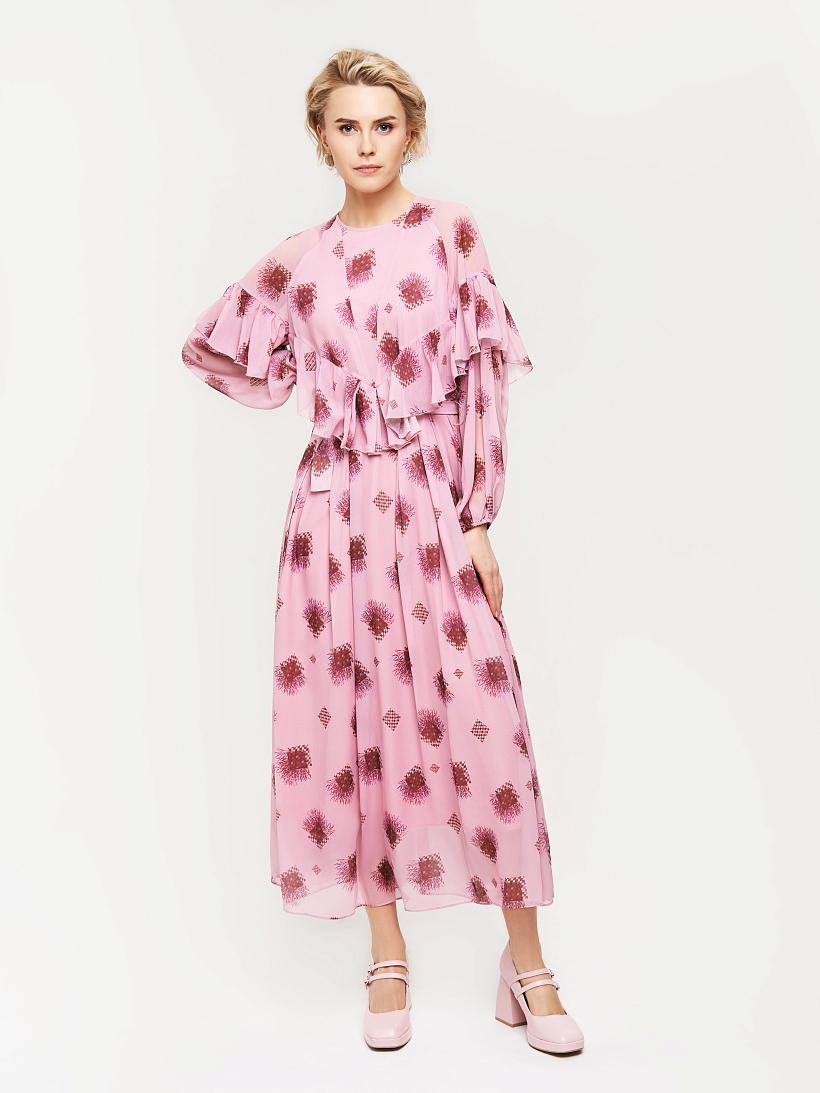 Платье L30115 Розовый
