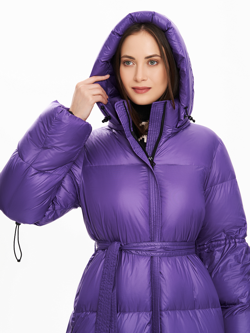 Пальто LL21-1193-2 Фиолетовый