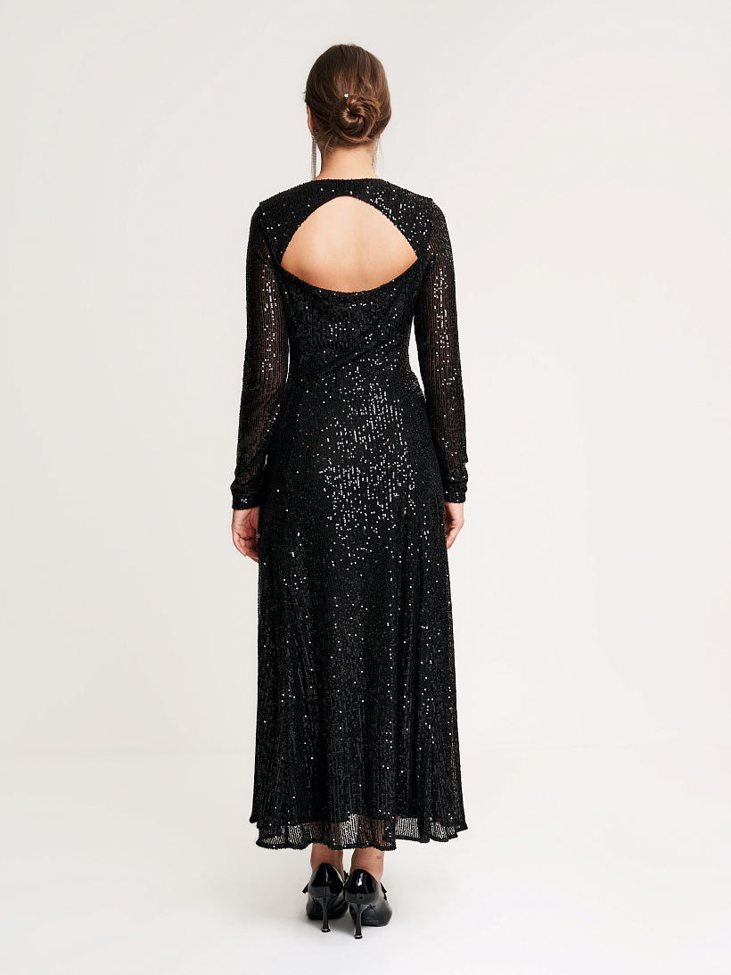 Платье L36045 Черный